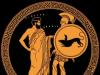 В греческой мифологии афинский герой и царь, сын эгея и эфры Афинский царь